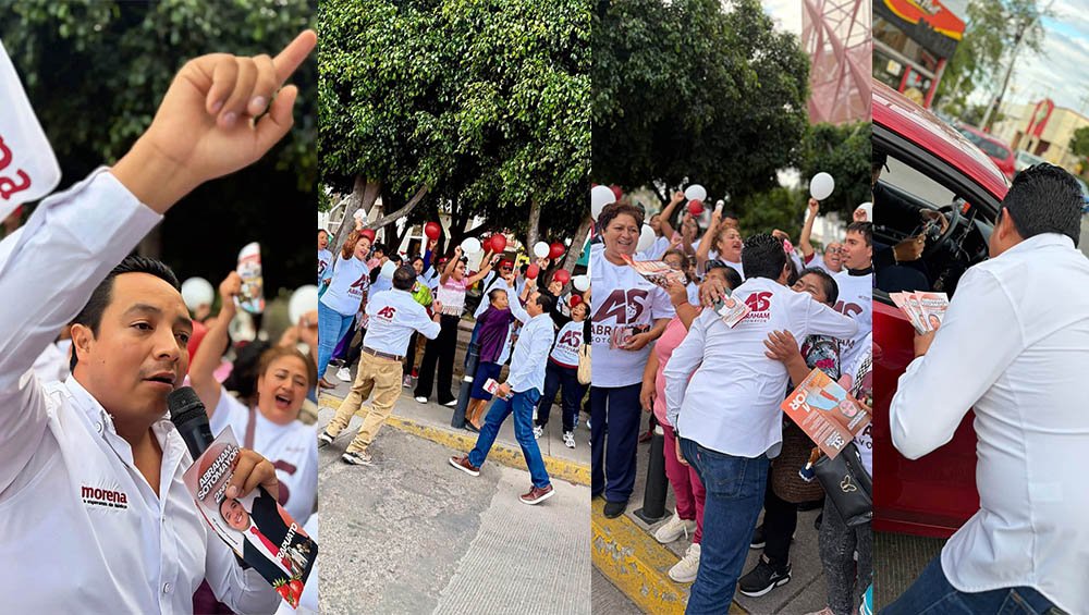 Diputado Abraham Sotomayor “ya hace campaña” en Irapuato