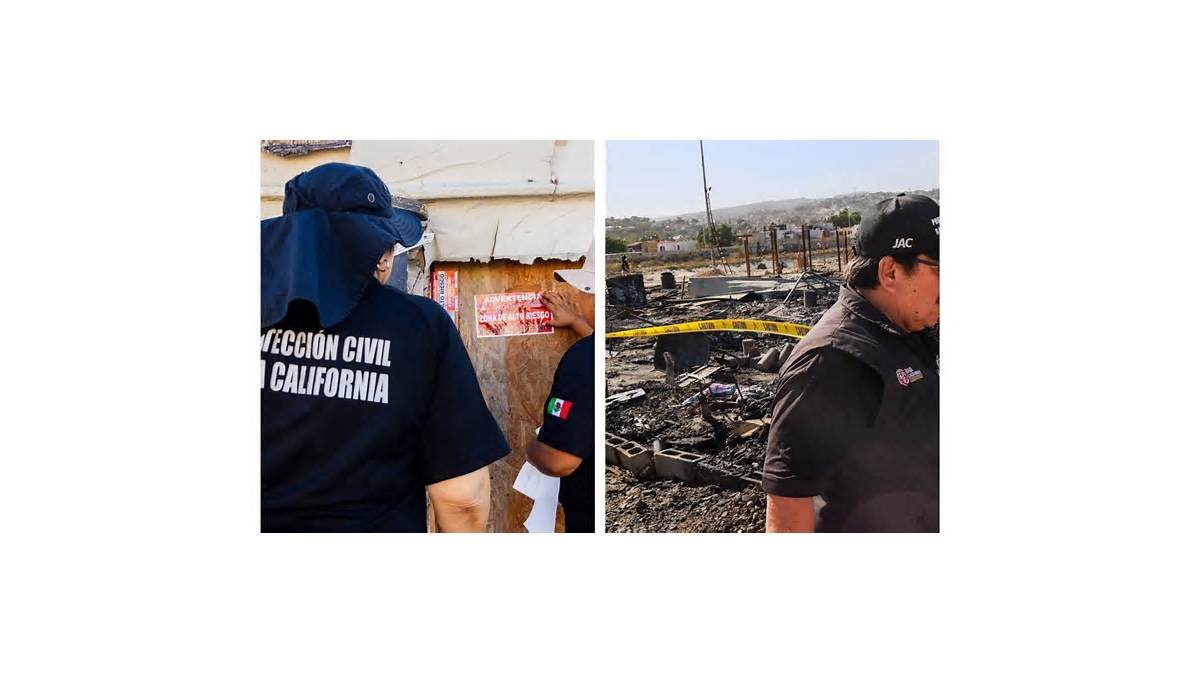 Río Tijuana bajo alerta: incendio destruye casas y obliga a acelerar el desalojo