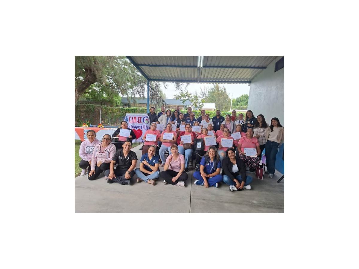 SSG acredita grupo de Ayuda Mutua en Salvatierra para promover el autocuidado.
