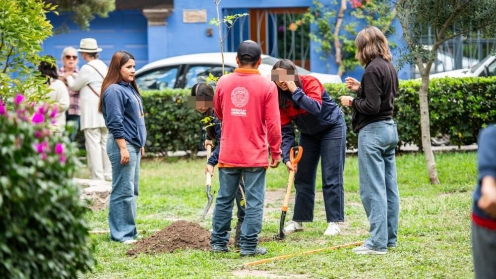 San Miguel de Allende planta 120 árboles y plantas en dos parques urbanos