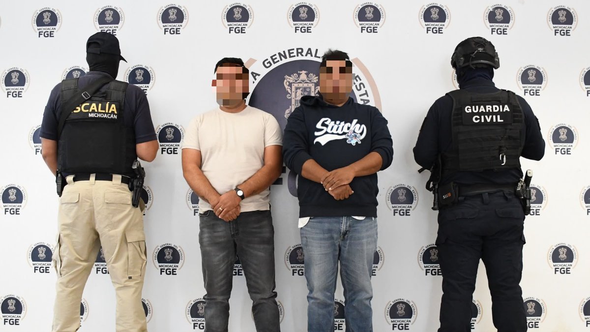 ¡Detienen a policía y a un chofer por presunto secuestro exprés en Morelia!