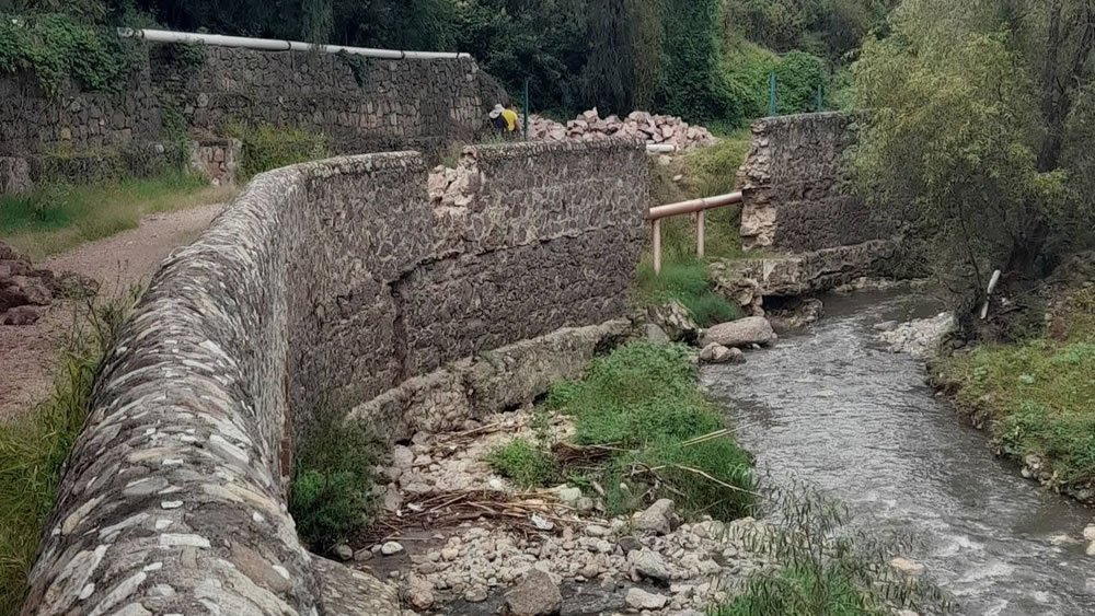 La capital inicia reparación del Camino Antiguo de Marfil