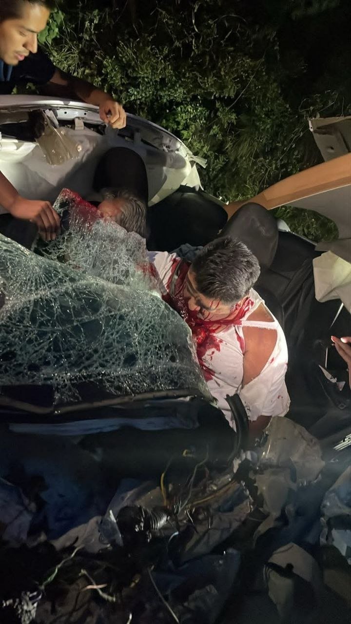 Fuerte accidente en La Marquesa; taxi de Jalatlaco involucrado