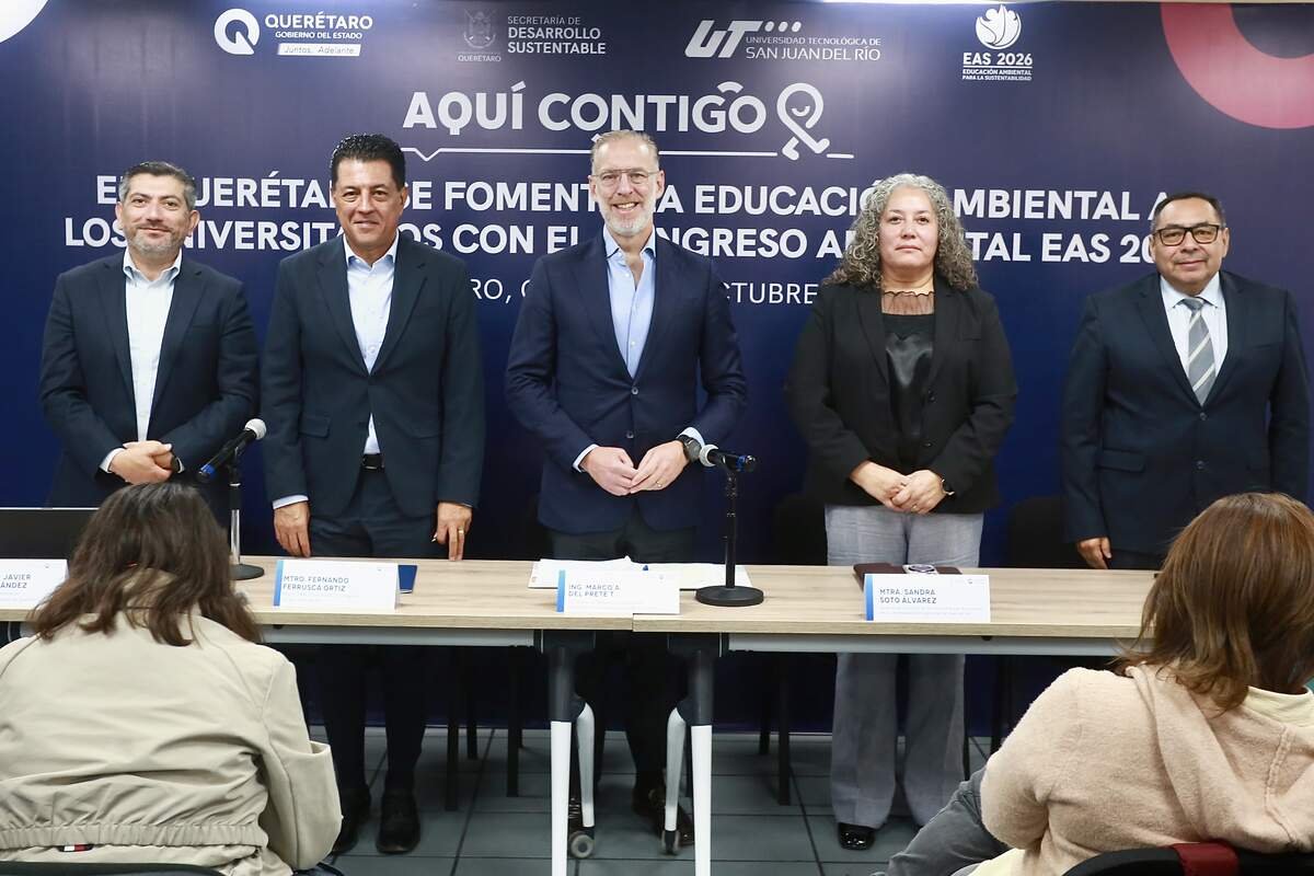 Presentan en San Juan del Río el Congreso EAS 2026 de educación ambiental