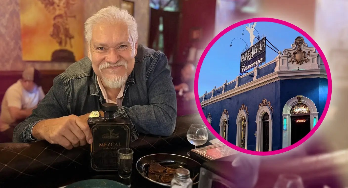¡El Cochiloco en Hermosillo! Joaquín Cosío disfruta de mezcal y carne seca en La Barra Hidalgo