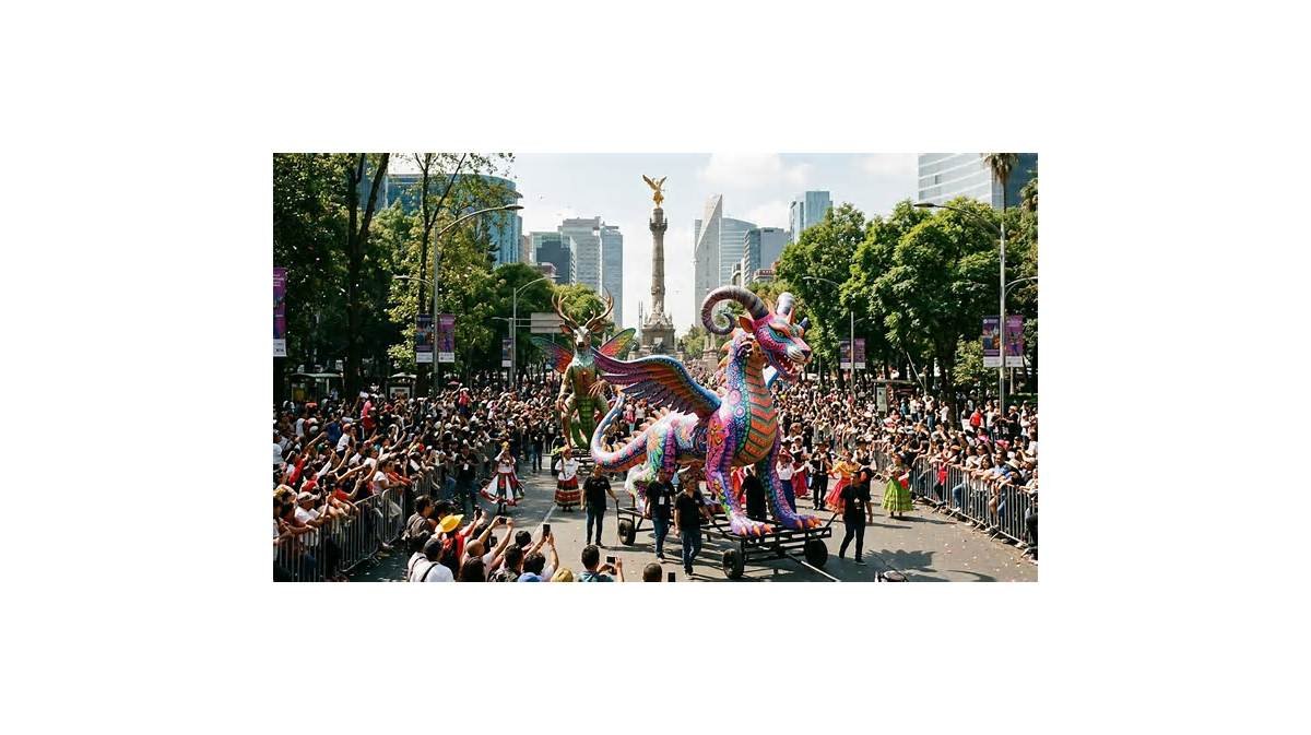 Alebrijes gigantes desfilarán en CDMX este sábado: ruta, horarios y detalles