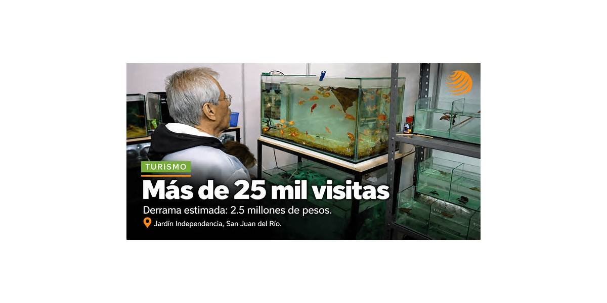 Expo Acuario reúne a más de 25 mil personas en San Juan del Río