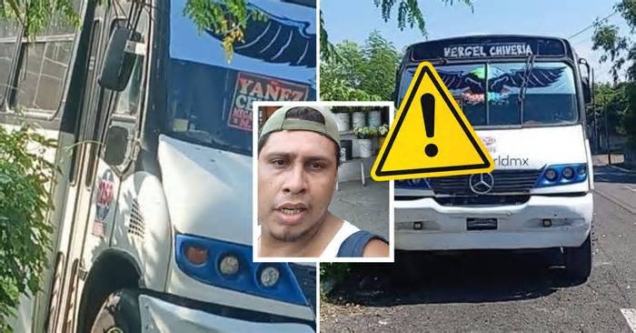 Desaparecen unidad y conductor de camión urbano en el puerto de Veracruz; piden ayuda para localizarlos