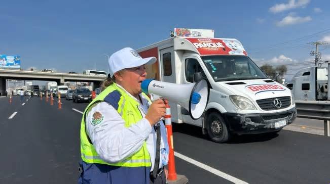Protestan transportistas en la León-Silao por segundo día consecutivo