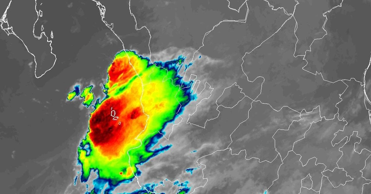 Tormentas eléctricas y granizo golpean Nayarit este miércoles