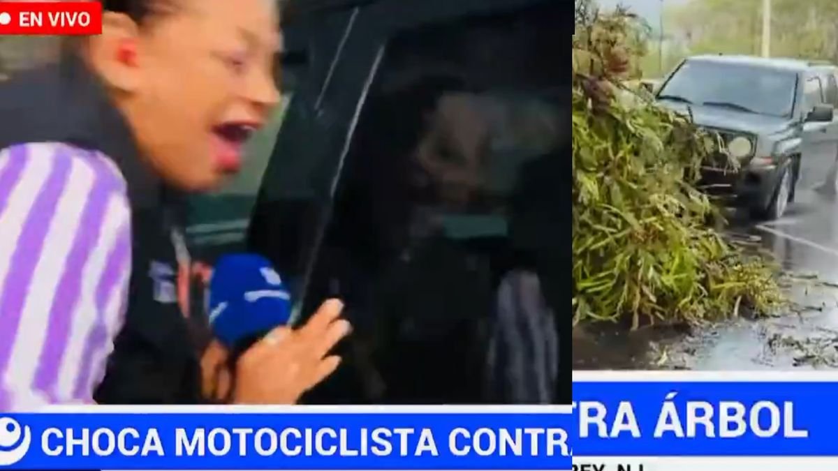 ¡Todo quedó grabado! Atropellan a reportera y camarógrafo durante transmisión en vivo en Monterrey