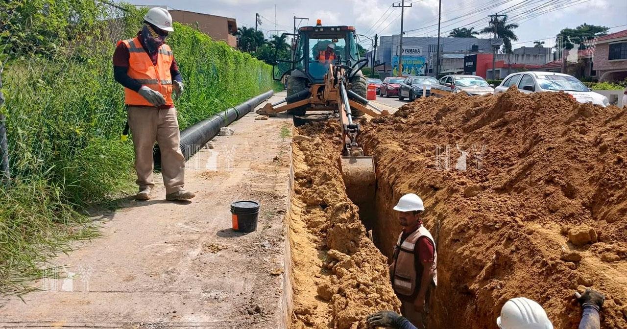 COMAPA Sur renueva más de 75 kilómetros de tubería en Tampico y Ciudad Madero