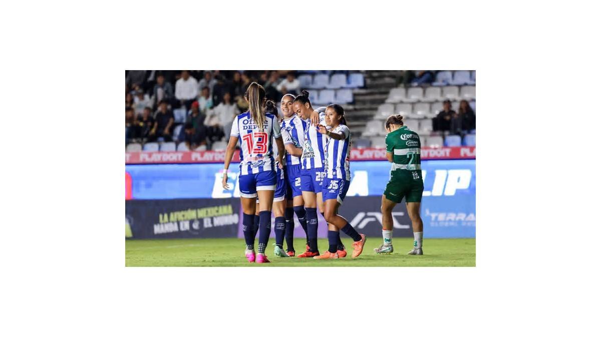 Pachuca Femenil rompe su racha de cuatro derrotas con goleada ante Santos