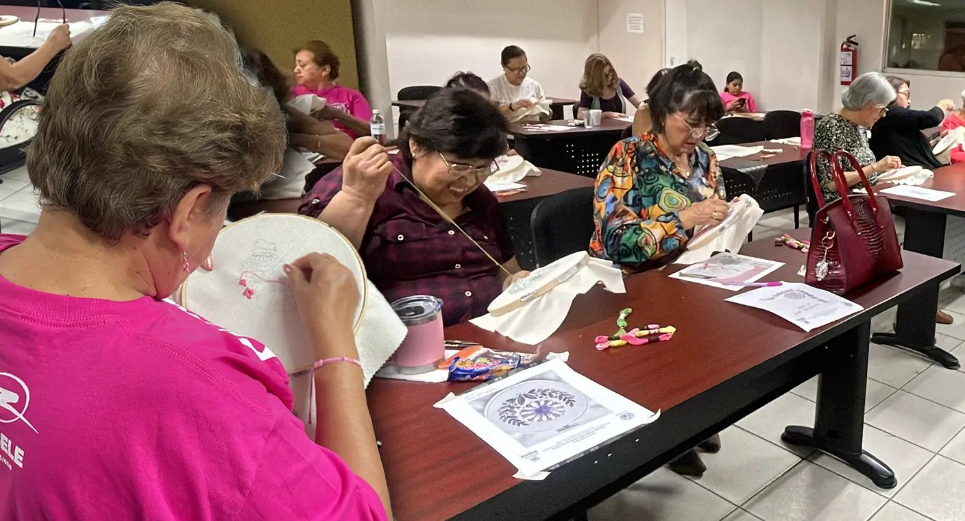 Bordar para sanar: mujeres de Hermosillo