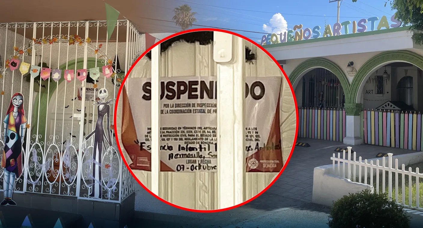 Suspenden guardería tras muerte de bebé en Hermosillo; activistas exigen garantías para la primera infancia