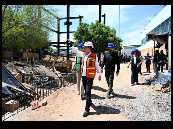 Avanza al 25% la construcción del Centro de Simulación Clínica del IMSS en Sonora