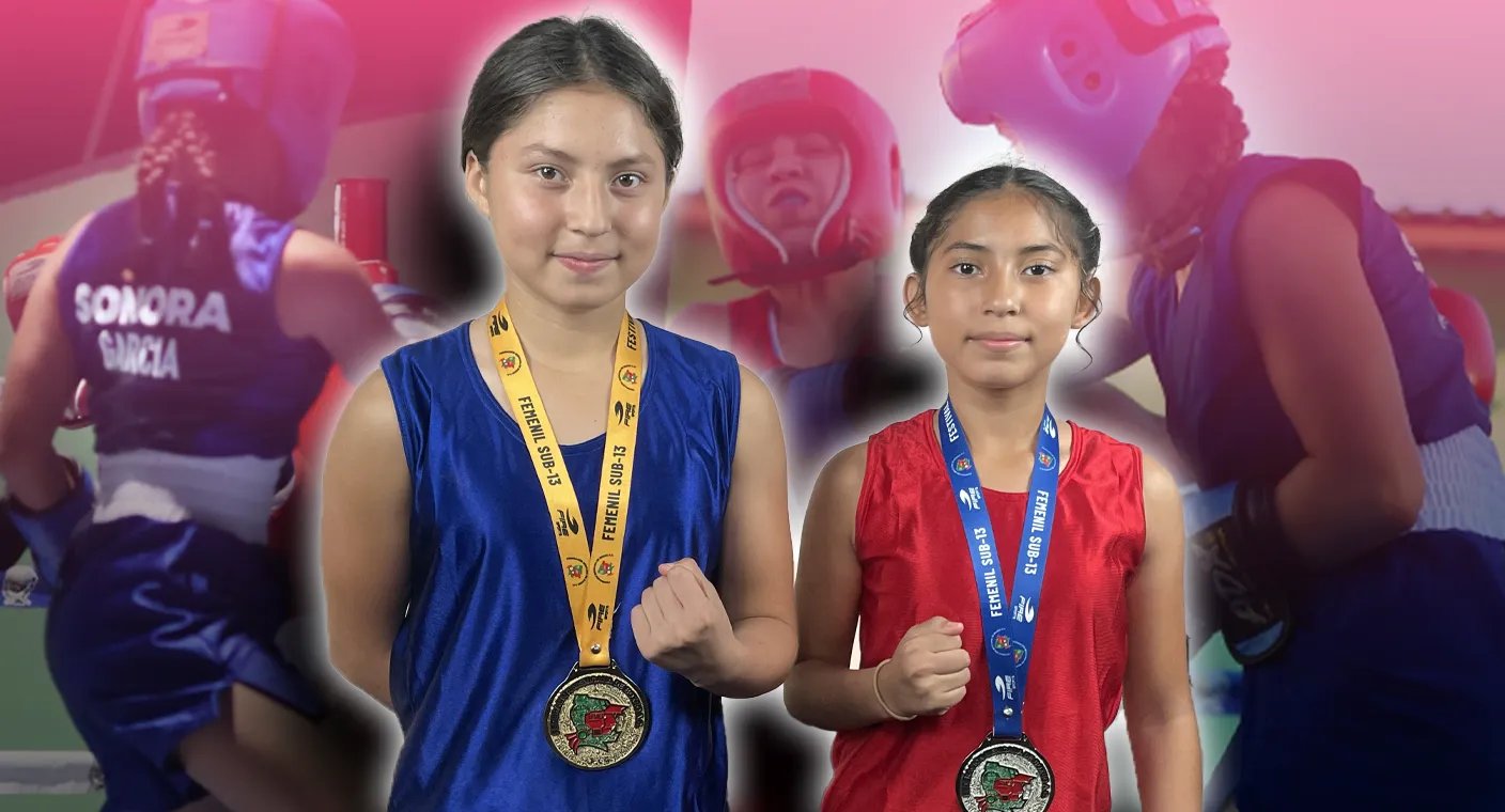 Hermanas boxeadoras de Hermosillo conquistan oro y plata en el Festival Olímpico 2026; sueñan con ser campeonas del mundo