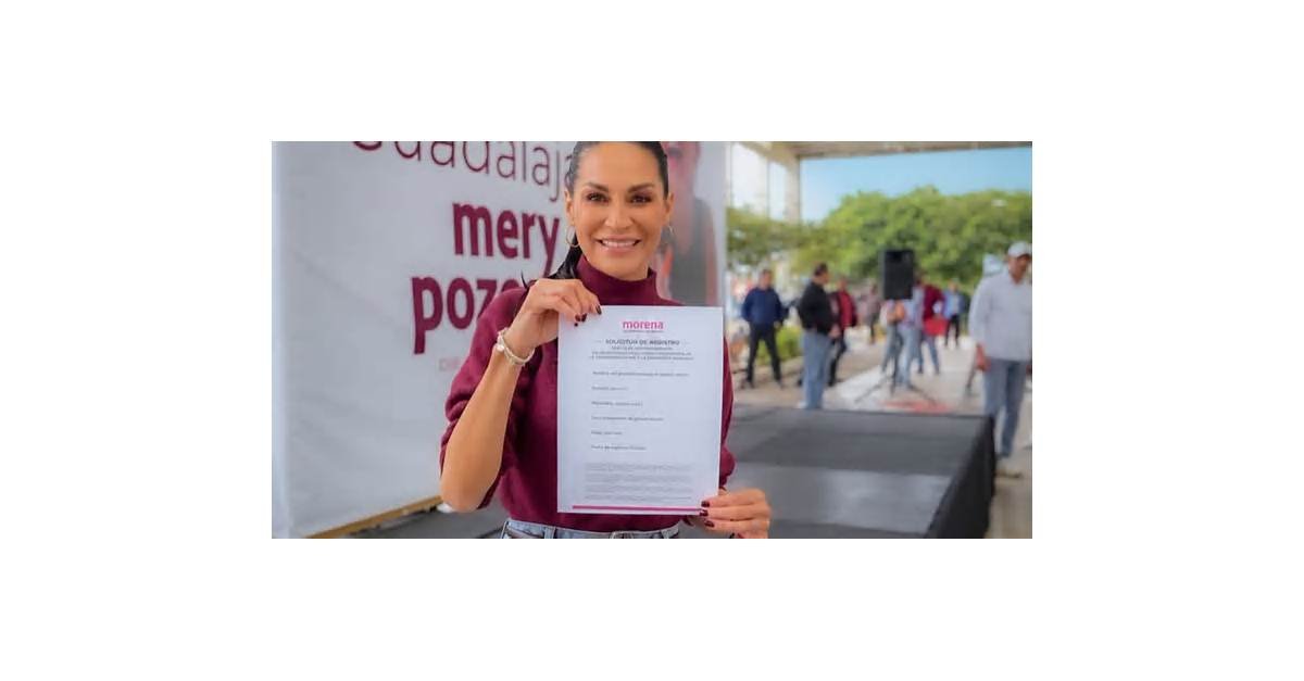 Mery Pozos se registra en Morena para contender por la coordinación en Guadalajara