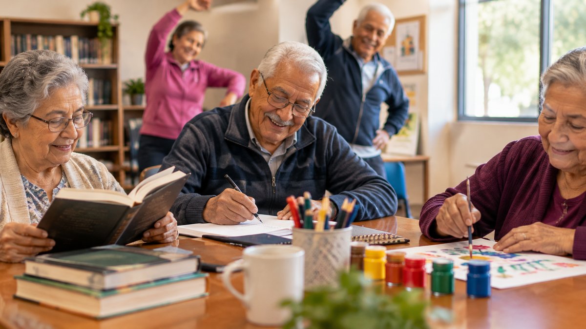 Adultos mayores podrán participar en actividades de memoria, lectura y creatividad en Morelia