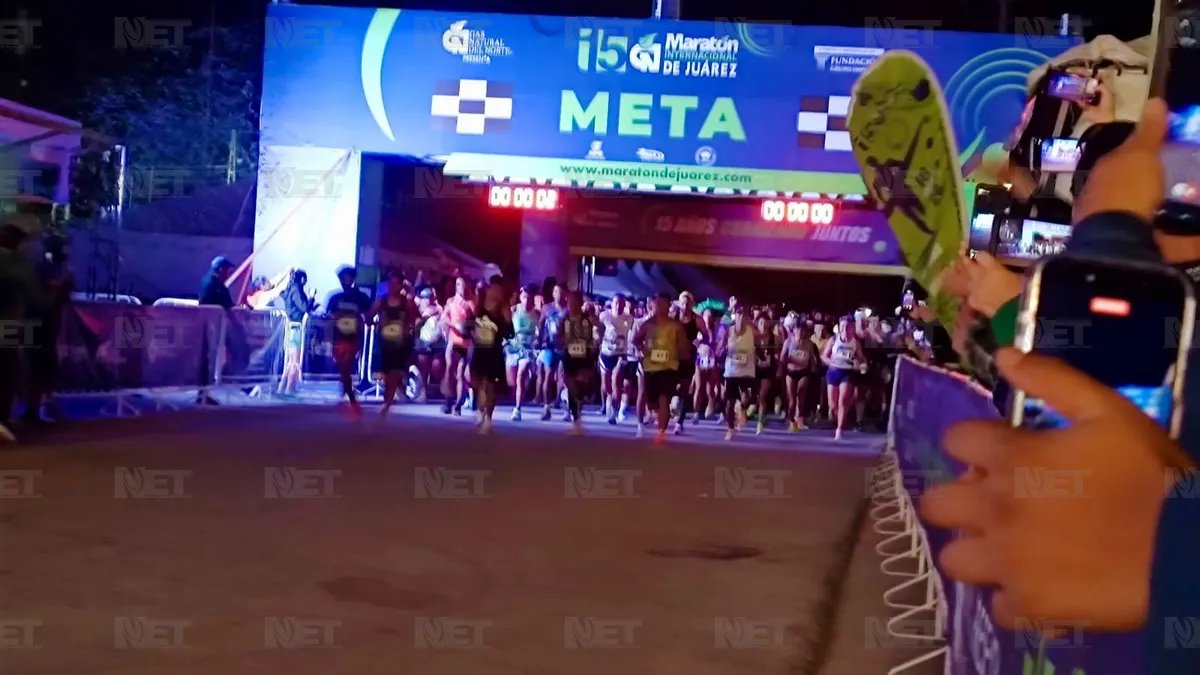 Arranca el 15 Maratón Internacional de Ciudad Juárez