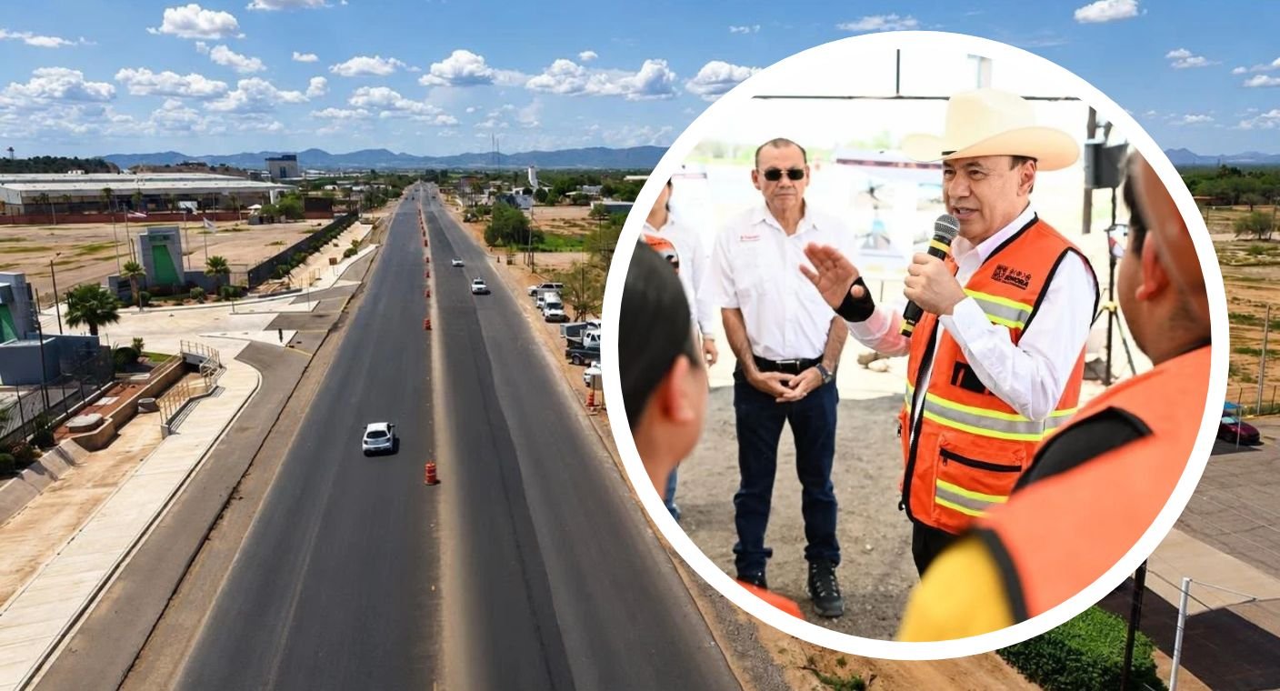 Carretera Hermosillo–Bahía de Kino alcanza 95% de avance; inversión asciende a 500 millones de pesos