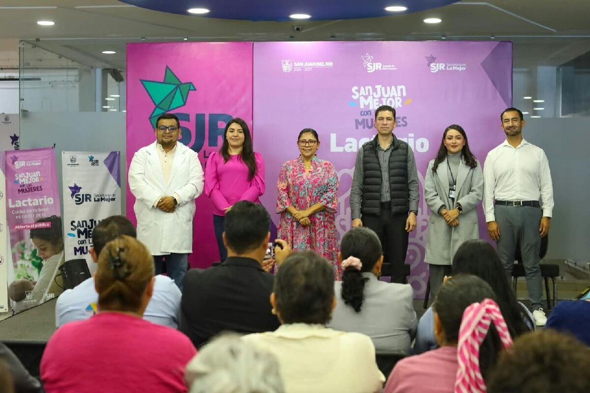 Inauguran lactario en Ciudad Vive Oriente de San Juan del Río