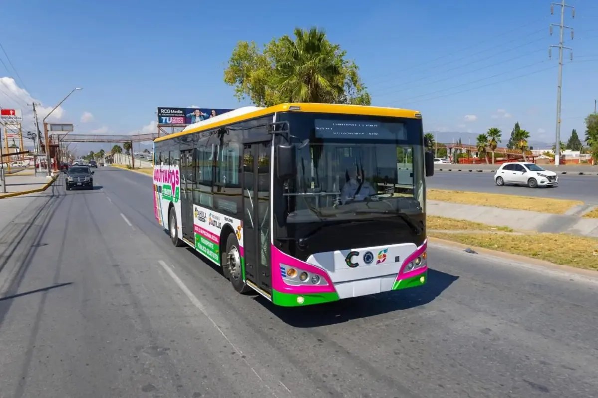 Saltillo mantendrá el programa de transporte público gratuito en 2027