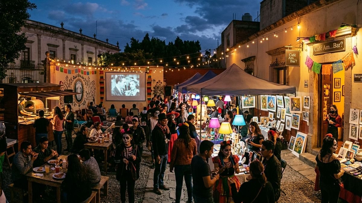 Bazar Nocturno en Morelia tendrá películas, disfraces, pizza y arte; conoce cuándo y dónde