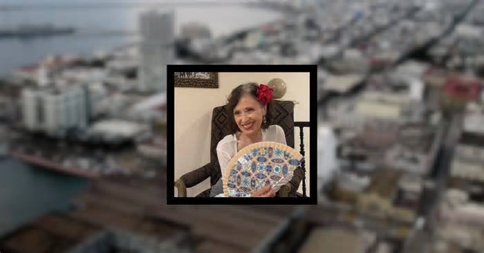 Captan a la actriz María Rojo filmando su próxima película en el centro histórico de Veracruz | VIDEO