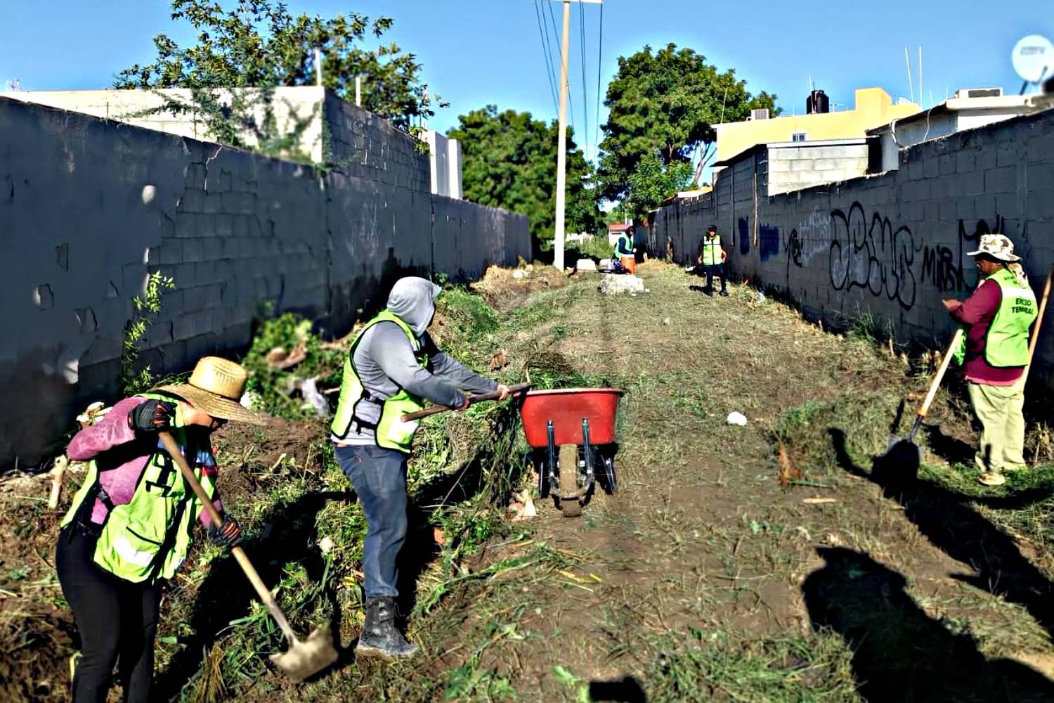 Ayuntamiento de La Paz intensifica rehabilitación y prevención ante cercanía de Simón