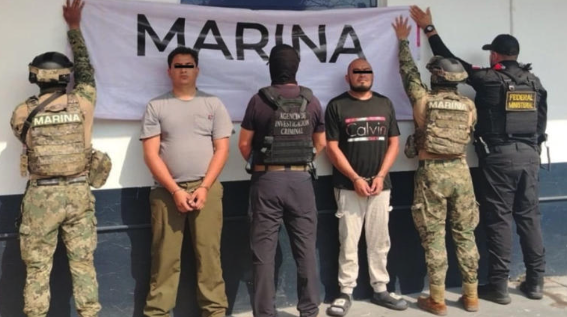 Caen 2 sujetos buscados por se.cuestro en el Estado de México en Veracruz