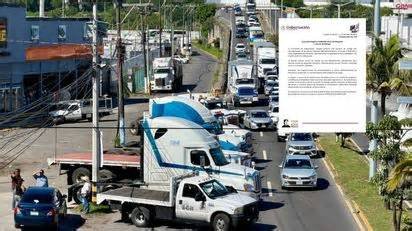 Paro de transportistas afecta movimiento diario de hasta 35 mil toneladas de mercancías en el puerto de Veracruz: Comce