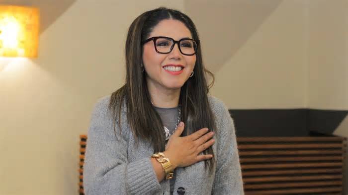 Genoveva Huerta levanta la mano por la candidatura del PAN a la alcaldía de Puebla