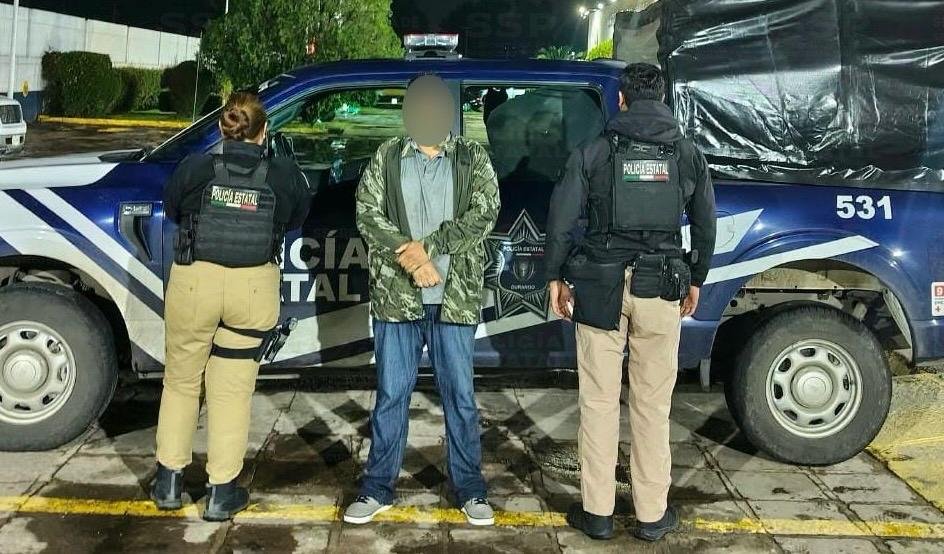 Operativo Dragón detiene a sujeto por golpear a enfermera del IMSS de la ciudad de Durango