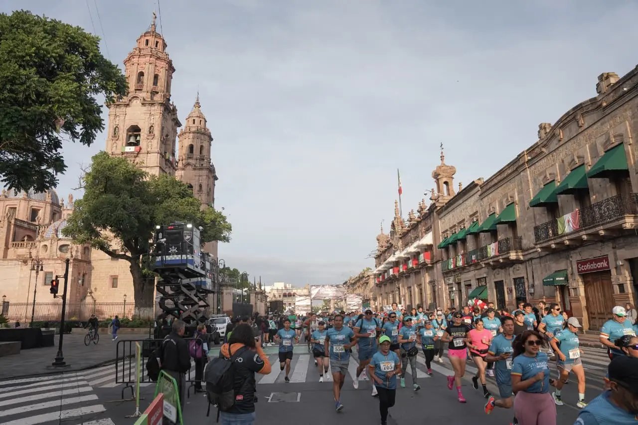 Reúne la carrera Yo con Policía Morelia a más de mil 500 participantes