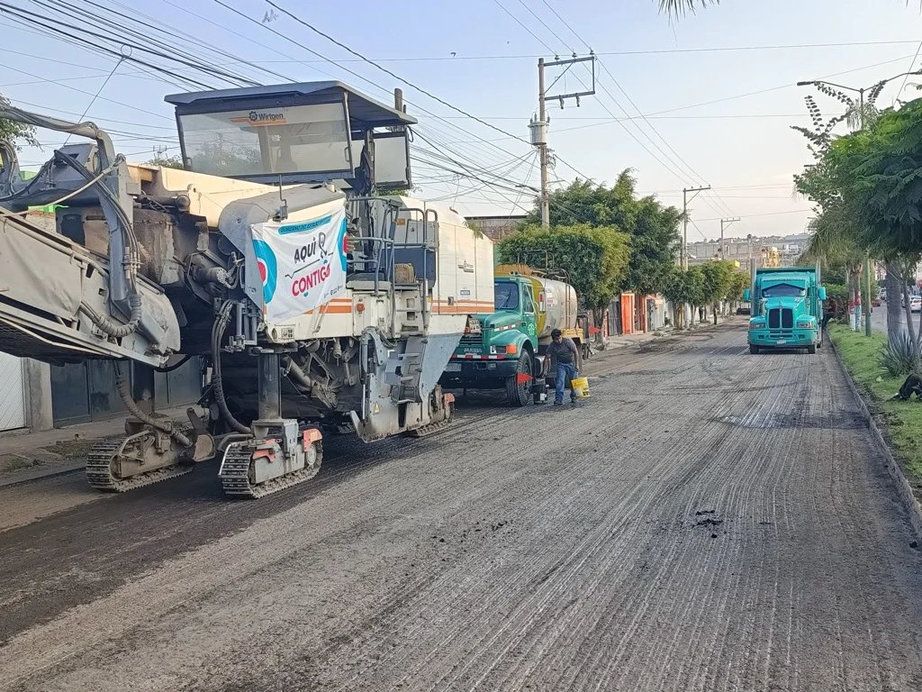 Reencarpetamiento en San Juan del Río registra avance del 40%