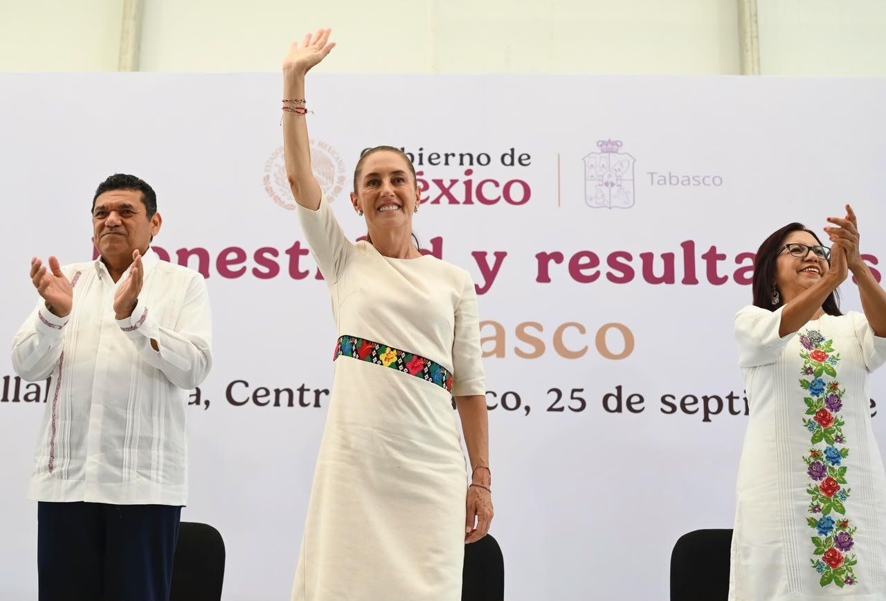 Anuncia Sheinbaum inversión superior a 50 mil mdp para Tabasco