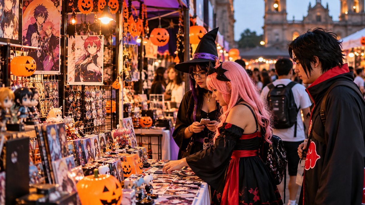 ¡Halloween otaku en Morelia! Habrá bazar de anime, dulces, disfraces y entrada gratis