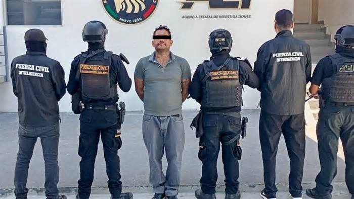 Detienen a Jonathan “N” tras despliegue de Fuerza Civil y ministeriales en Monterrey