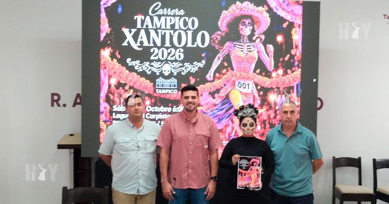 Organizan carrera Tampico Xantolo 2026