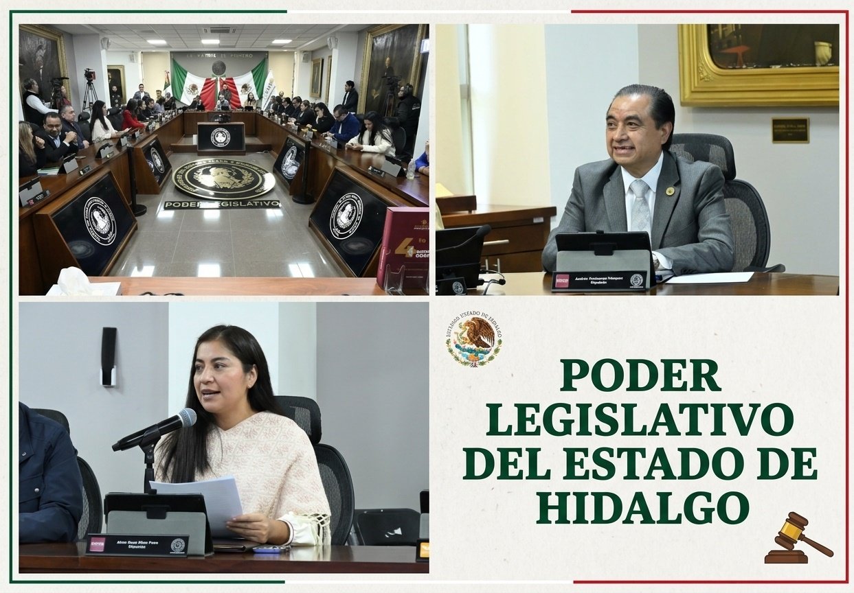 Diputados fortalecen autonomía del Tribunal Electoral de Hidalgo en la designación de su Órgano Interno de Control
