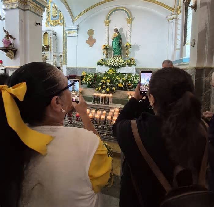 Fieles de Sonora visitan el santuario de San Judas Tadeo en Hermosillo