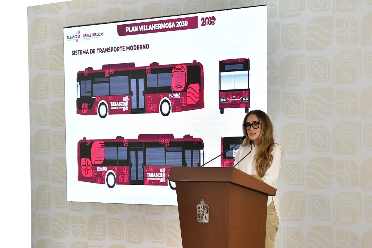 Villahermosa 2030: C5 al 44% y avances en Convenciones y 33 autobuses en fabricación