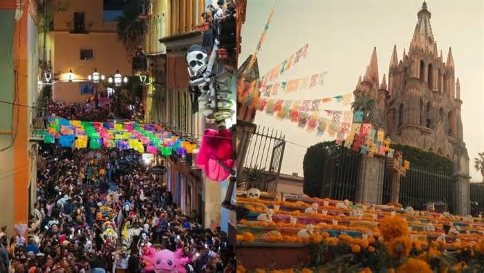 Guanajuato capital y San Miguel de Allende reportan alrededor del 100% en ocupación hotelera por Día de Muertos