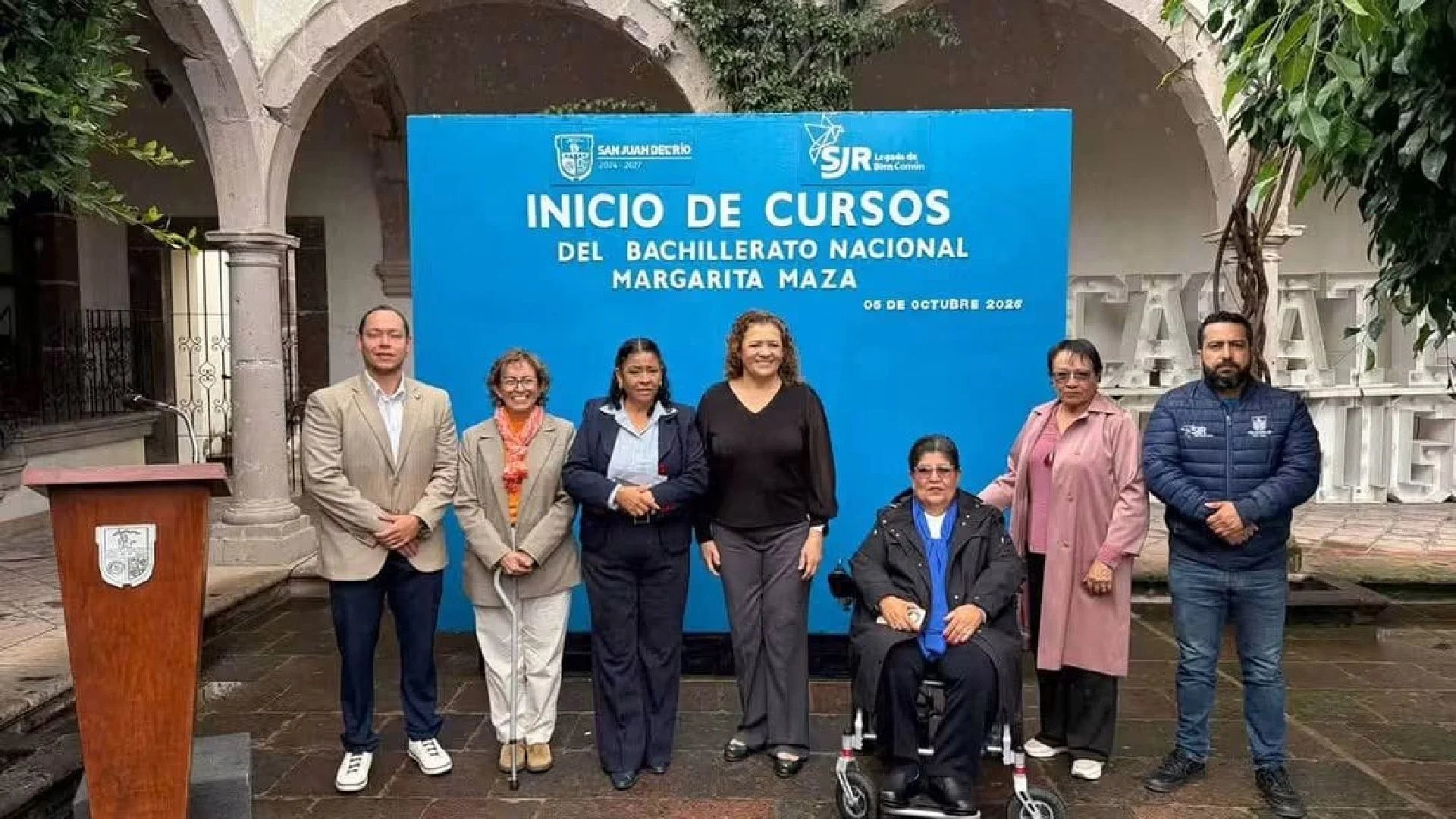 Bachillerato Margarita Maza inicia actividades en Cerro Gordo, San Juan del Río