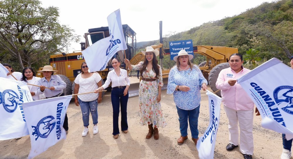 Rehabilitarán tres caminos rurales en Guanajuato capital con inversión de 23.8 millones de pesos