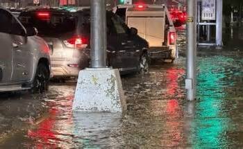 Tormenta con granizo inunda hospital del IMSS y causa afectaciones en Ciudad Juárez