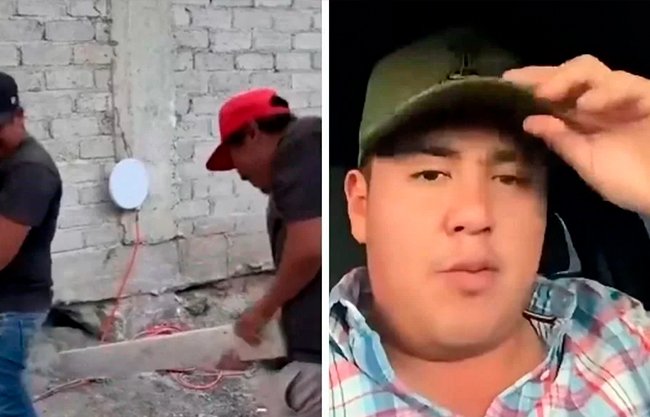 Castiga Edil con tablazos por acoso a albañiles en Guanajuato