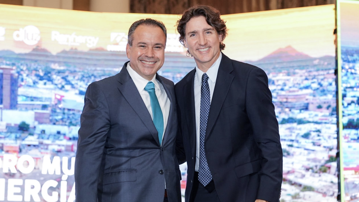 Justin Trudeau reconoce transición energética solar en Hermosillo