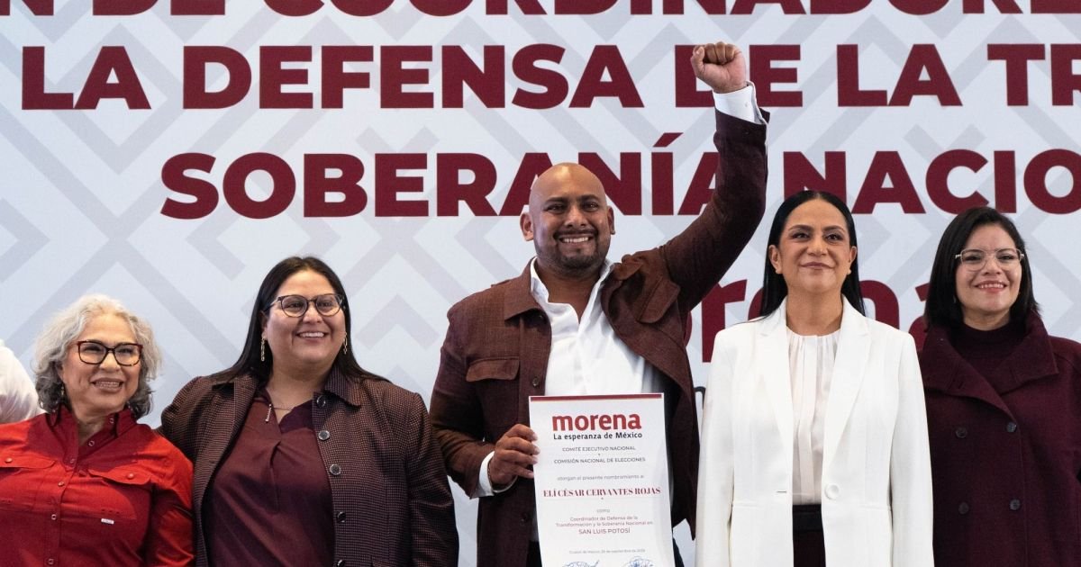 Designa Morena a Ana Lilia Rivera para ser coordinadora en Tlaxcala y a Elí Cervantes en San Luis Potosí
